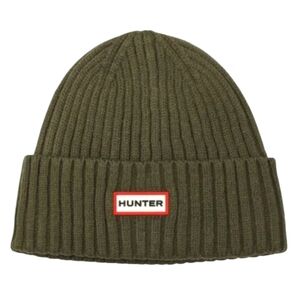 Hunter Olive Ribbed Beanie Nwt!